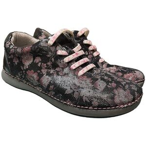 ALEGRIA Essence Dame Athletic Shoes Edgy Floral Arch Support Size 36/6